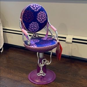 Salon chair for american girl doll